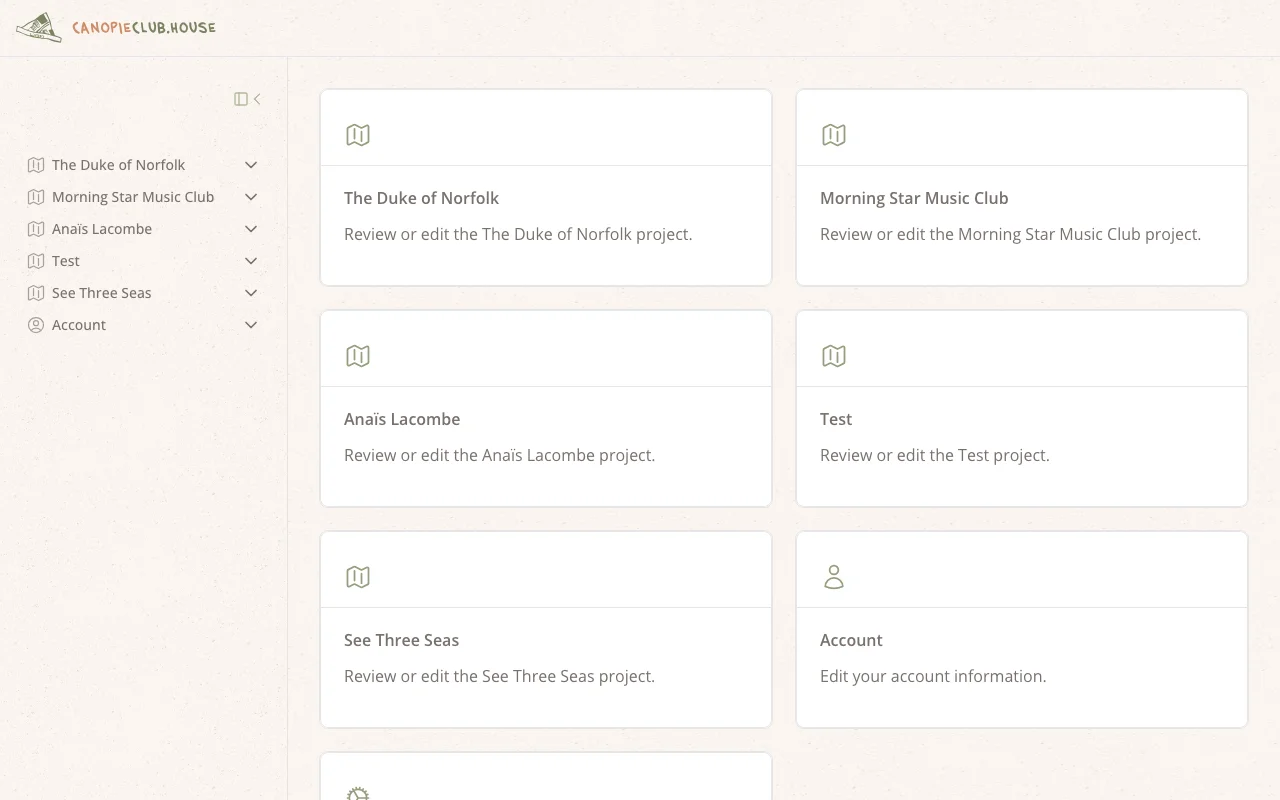 Canopie Club screenshot